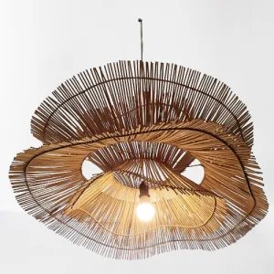 Flowes Rattan Lamp