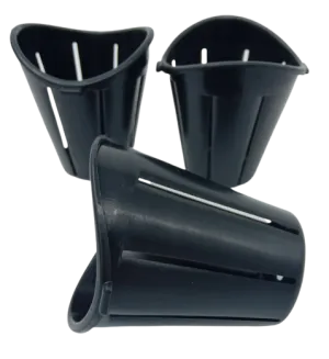 Flush Mount Net Pots / Cups 70mm - Hydroponic Growing Pots