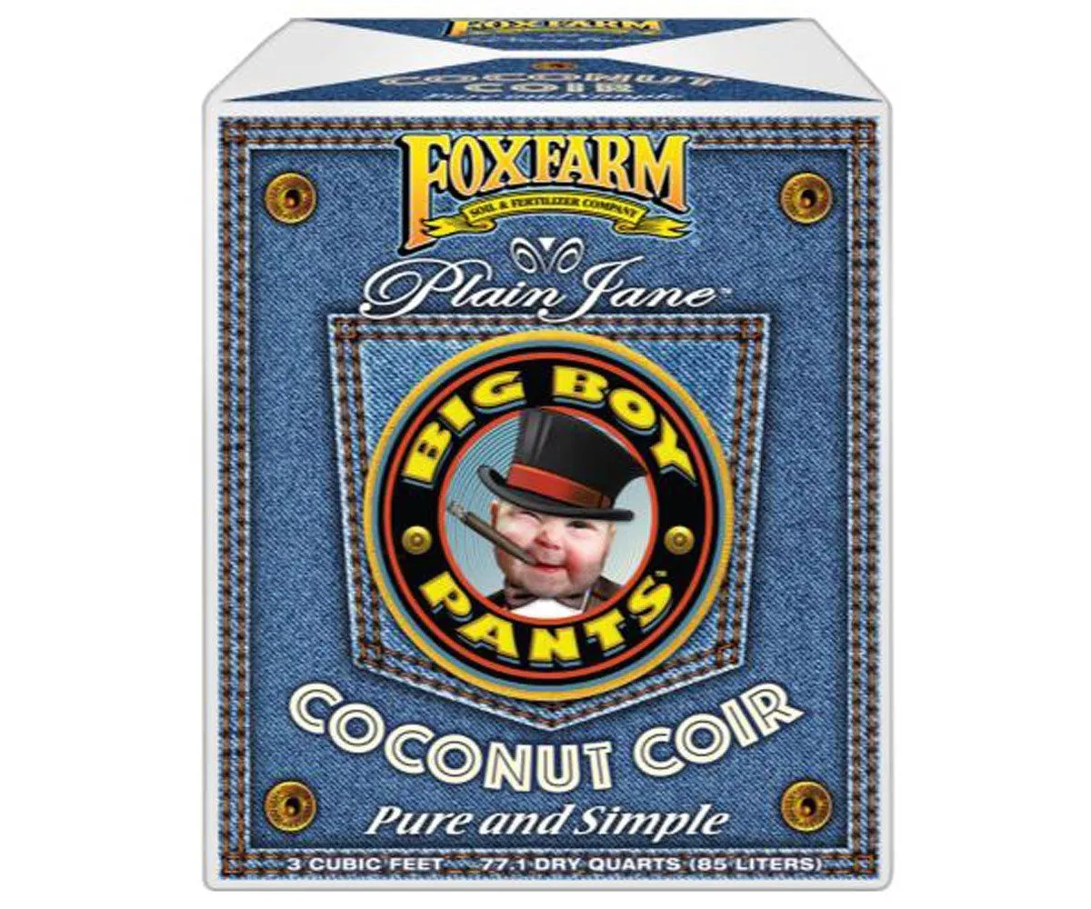 FoxFarm - Plain Jane Big Boy Pants Coconut Coir 3.0 cubic ft