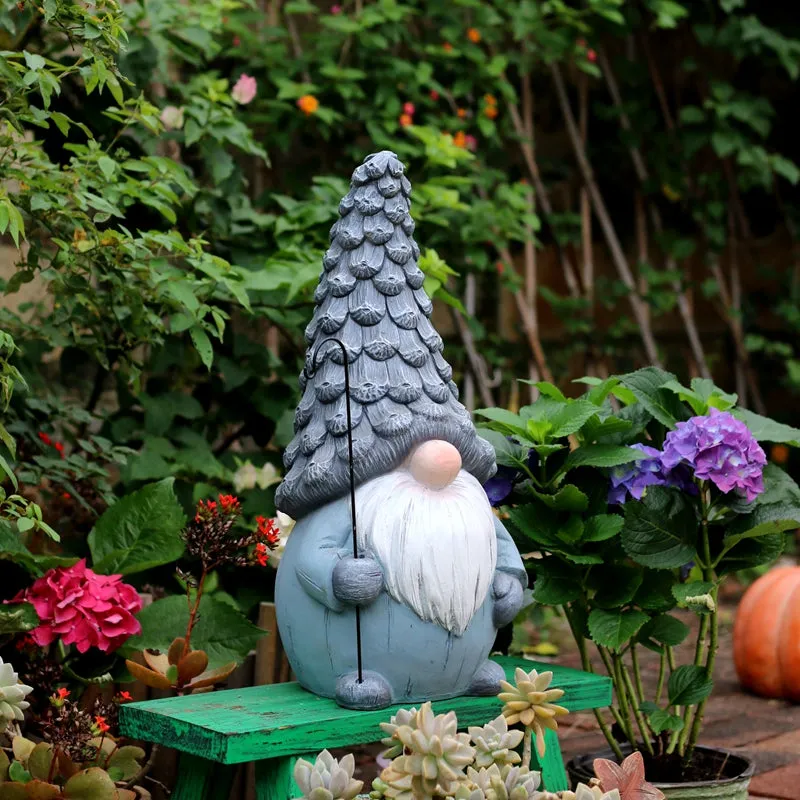 Garden Figure Sculpture Statues, Gnome Statue for Garden Ornaments, Garden Decoration Ideas, Villa Courtyard Decor, Outdoor Garden Decoration