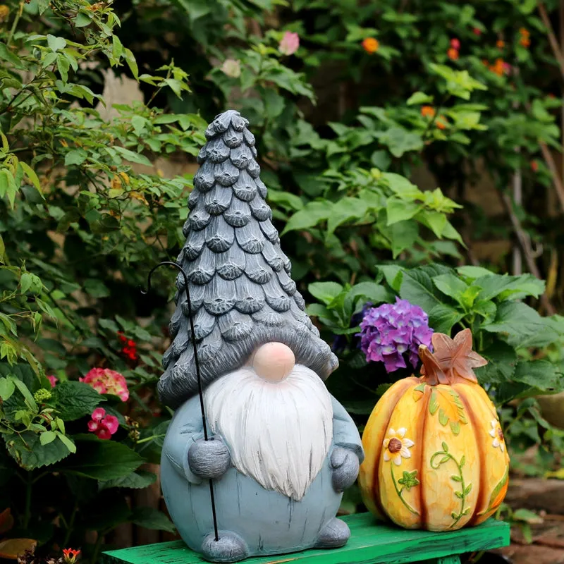 Garden Figure Sculpture Statues, Gnome Statue for Garden Ornaments, Garden Decoration Ideas, Villa Courtyard Decor, Outdoor Garden Decoration