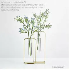 glass vase home decoration accessories Nordic Hydroponic Plant Vase