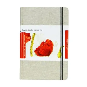 Global Art Watercolour Handbook, Large Portrait 8.25"x5.25" 200gsm
