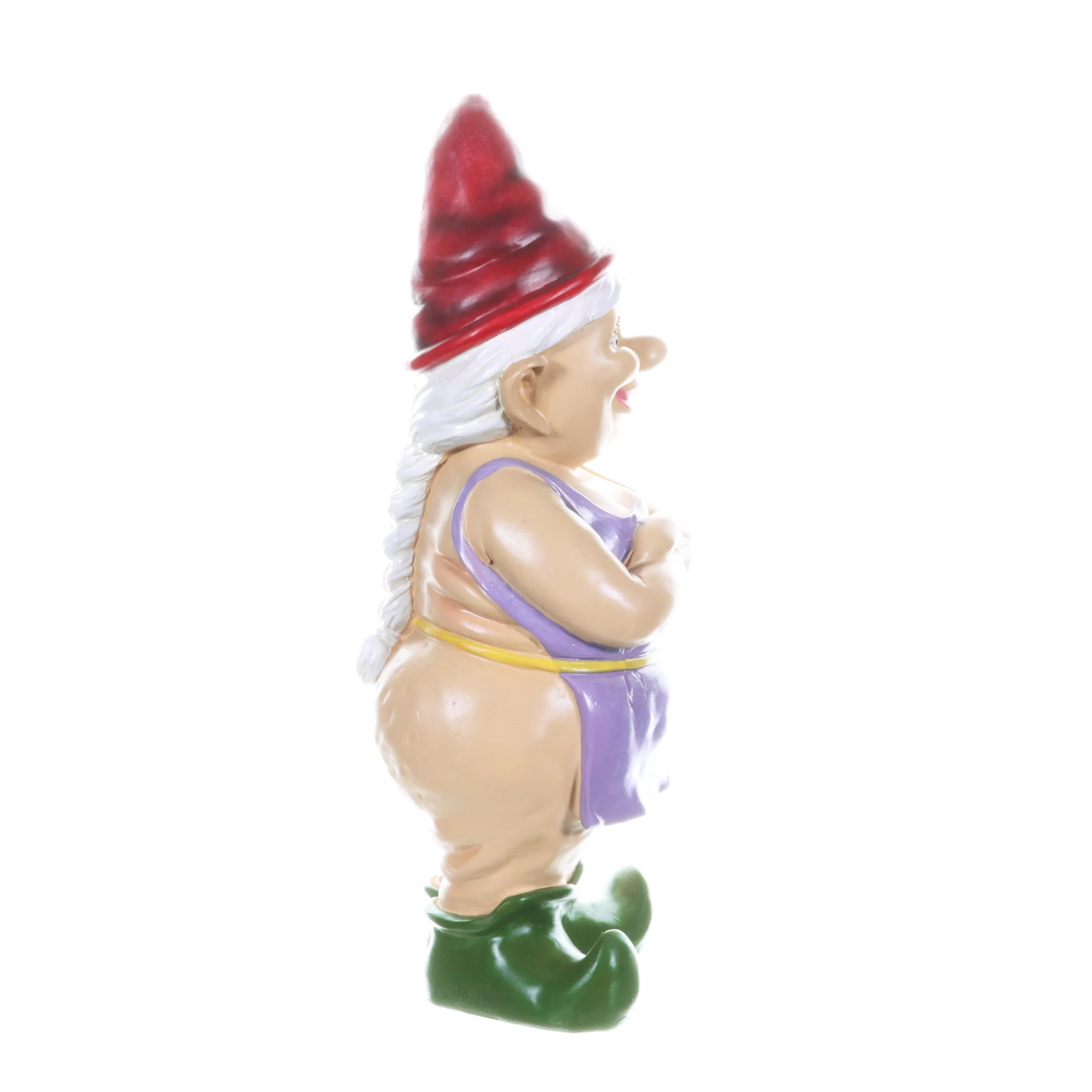 Good Time Buttocks Betty Naked Gnome Statue, 14 Inch