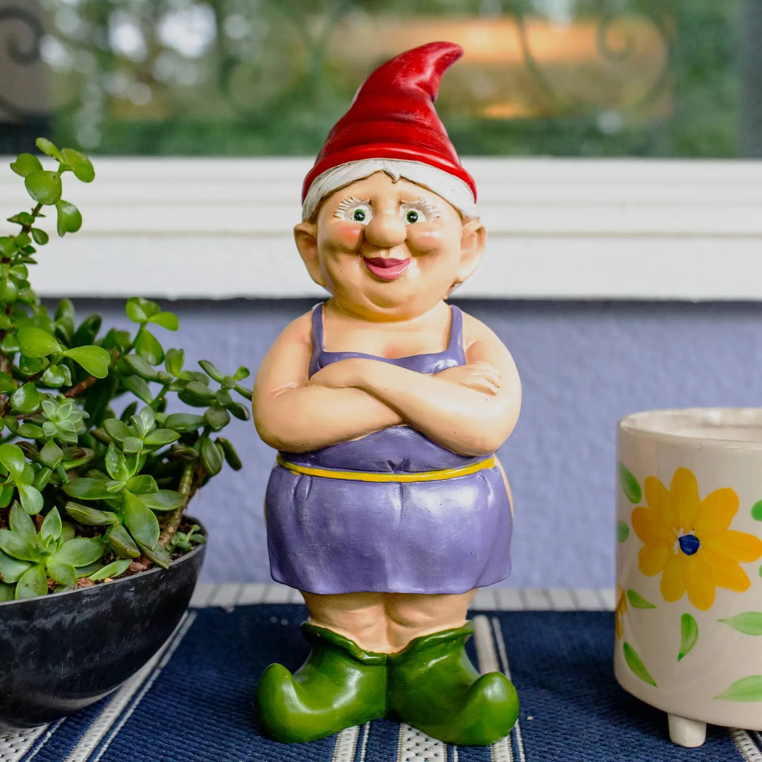 Good Time Buttocks Betty Naked Gnome Statue, 14 Inch