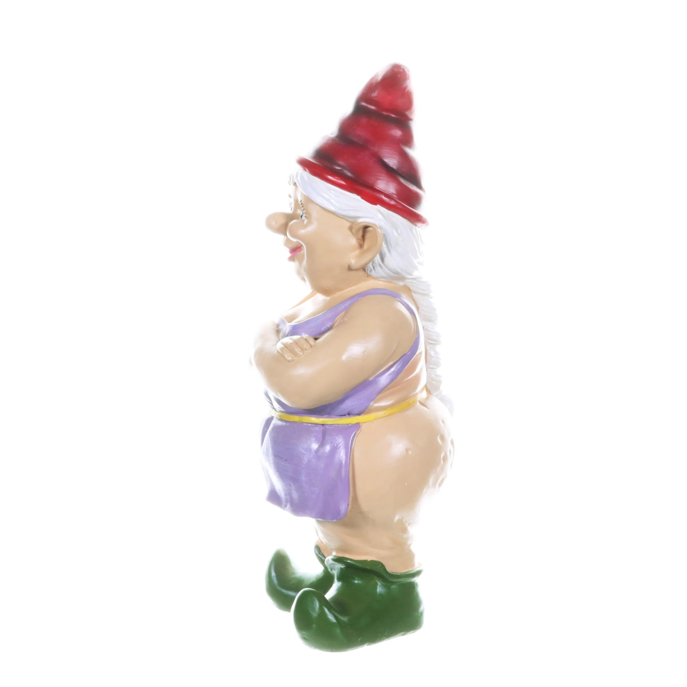 Good Time Buttocks Betty Naked Gnome Statue, 14 Inch