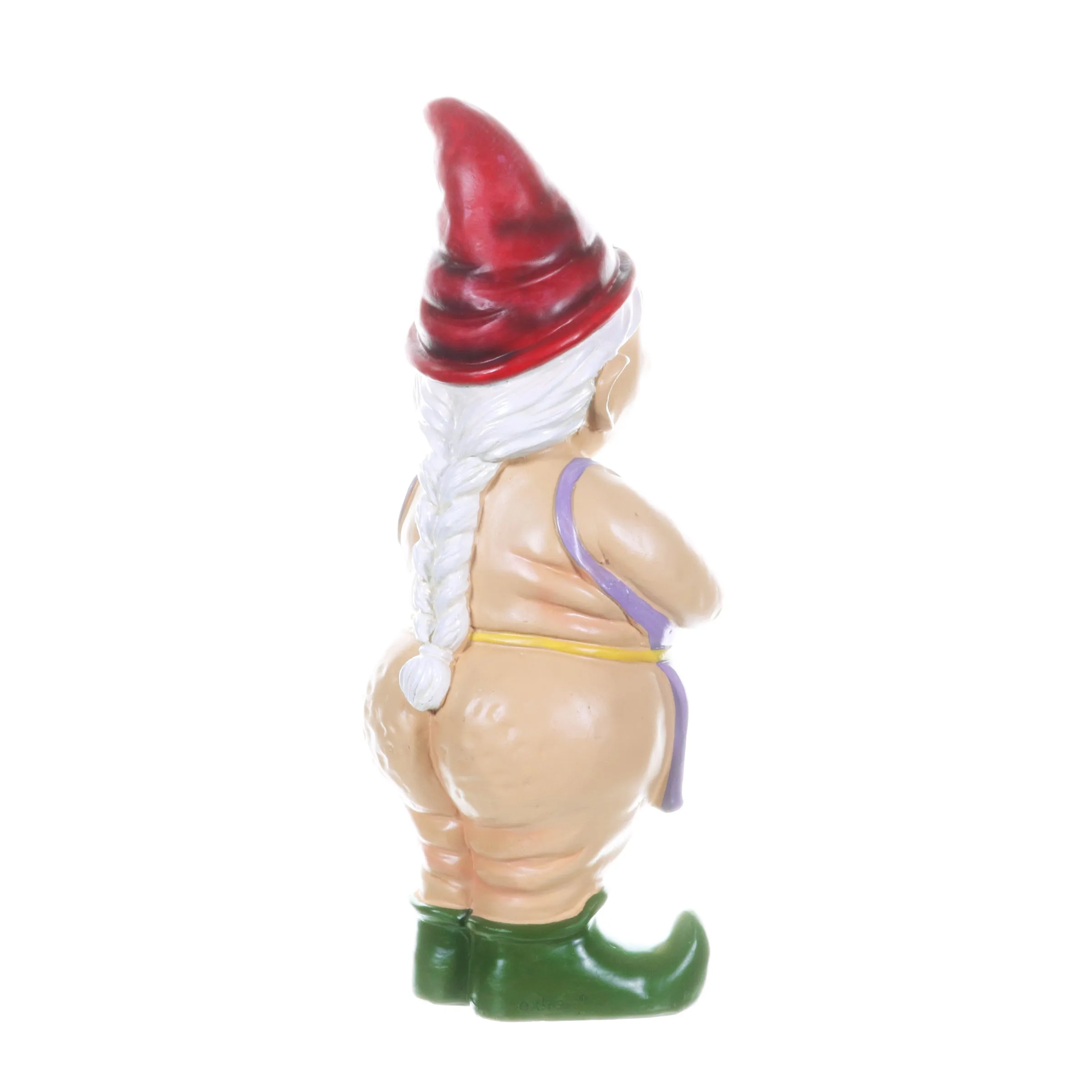 Good Time Buttocks Betty Naked Gnome Statue, 14 Inch