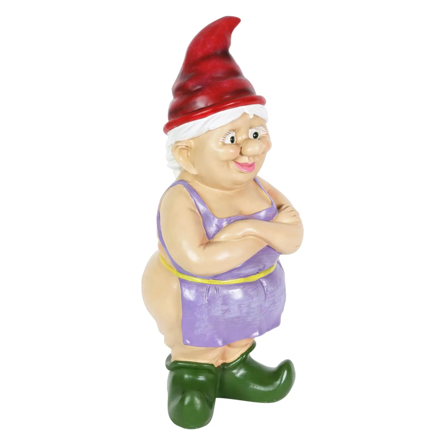 Good Time Buttocks Betty Naked Gnome Statue, 14 Inch