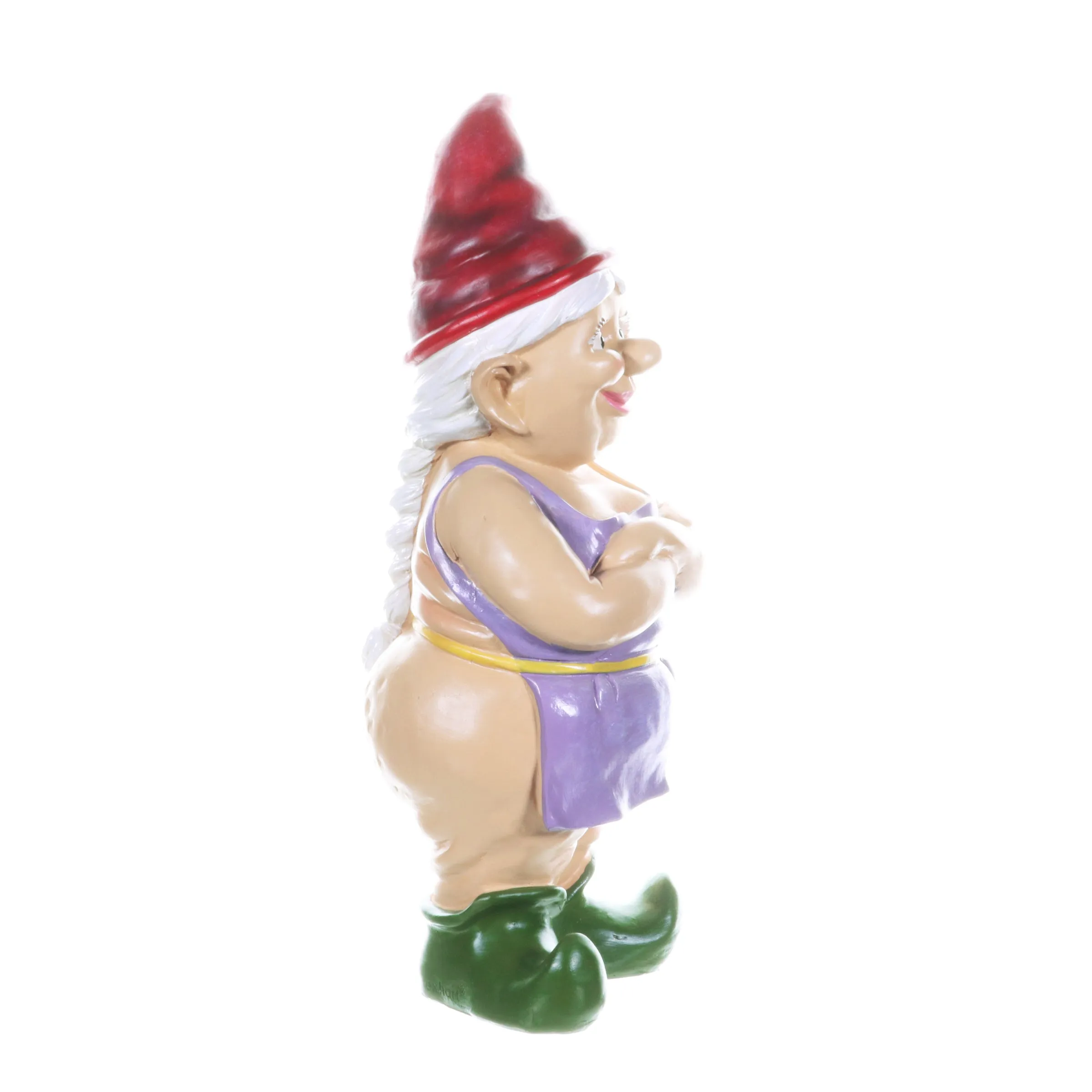 Good Time Buttocks Betty Naked Gnome Statue, 14 Inch