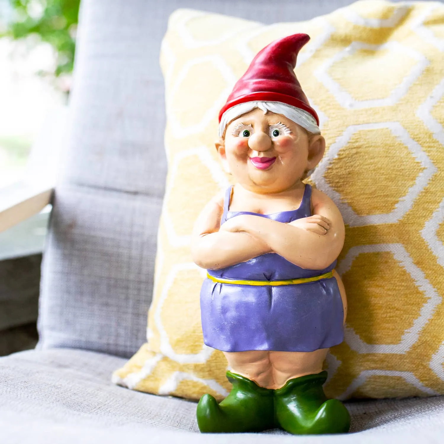 Good Time Buttocks Betty Naked Gnome Statue, 14 Inch