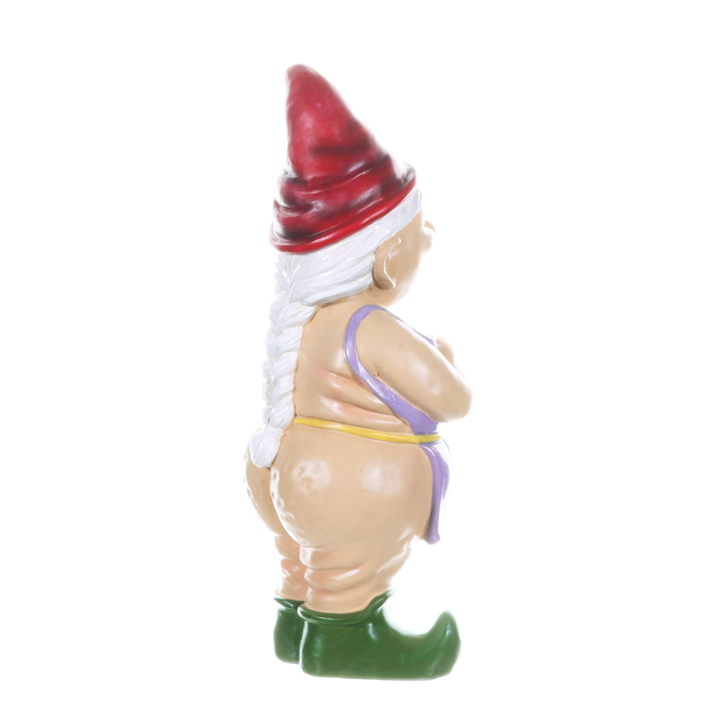 Good Time Buttocks Betty Naked Gnome Statue, 14 Inch