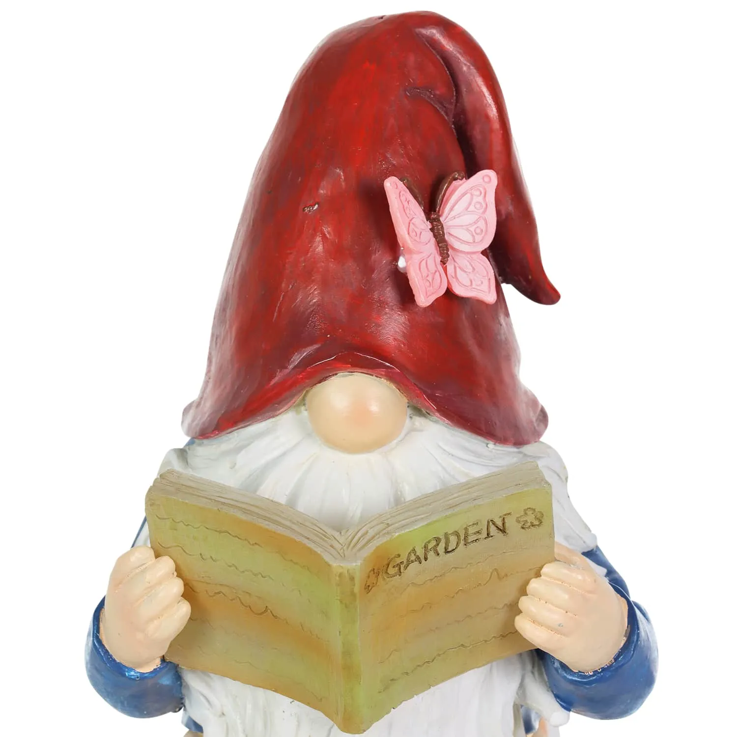 Good Time Toilet Timmy Garden Gnome Statue with LED lights on a Battery Operated Timer, 7.5 by 10.5 Inches