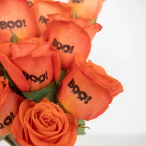 Halloween Boo! Personalized Roses