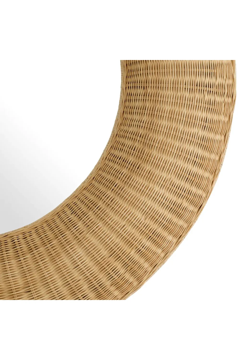 Handwoven Rattan Mirror | Eichholtz Idora