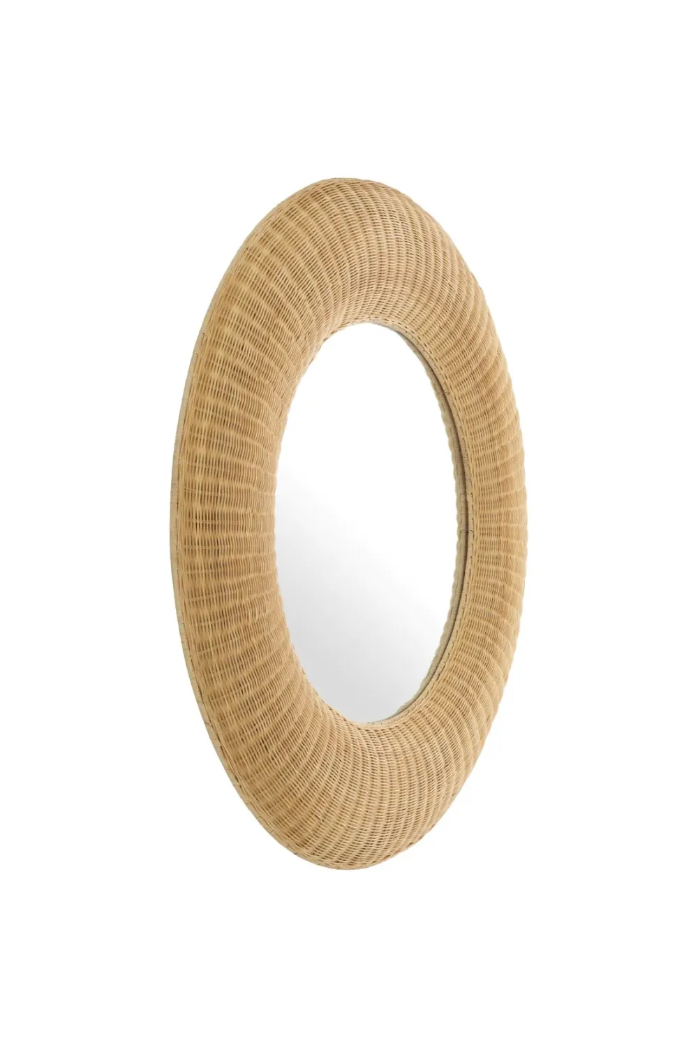 Handwoven Rattan Mirror | Eichholtz Idora