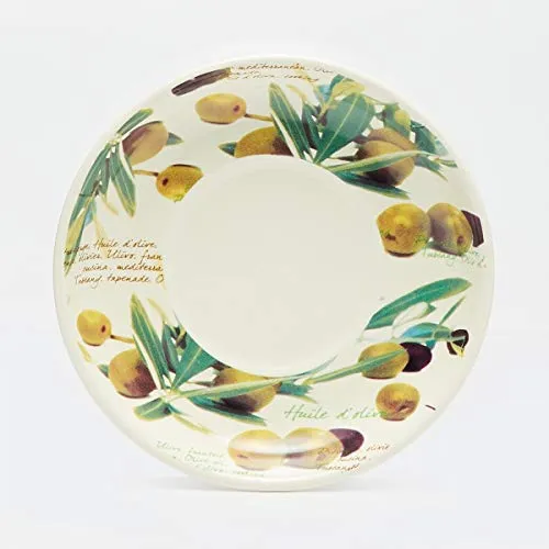 Home Centre Malvina Printed Tea Set - 1 Cup and 1 Saucer - Beige