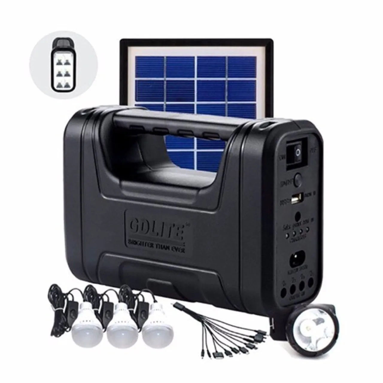 Home Solar Lighting System Gd-8017A