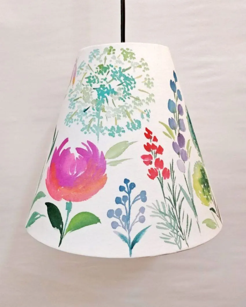 Hydrangea Cotton Cone Pendant Lamp