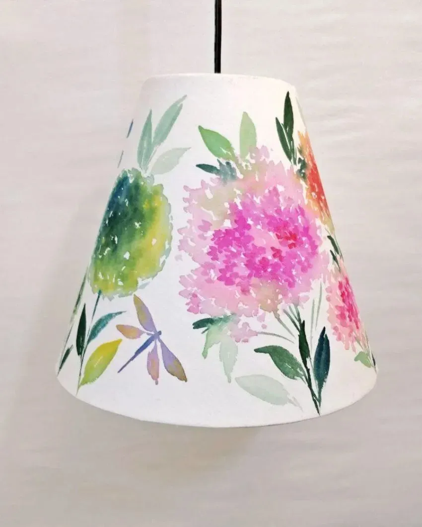 Hydrangea Cotton Cone Pendant Lamp