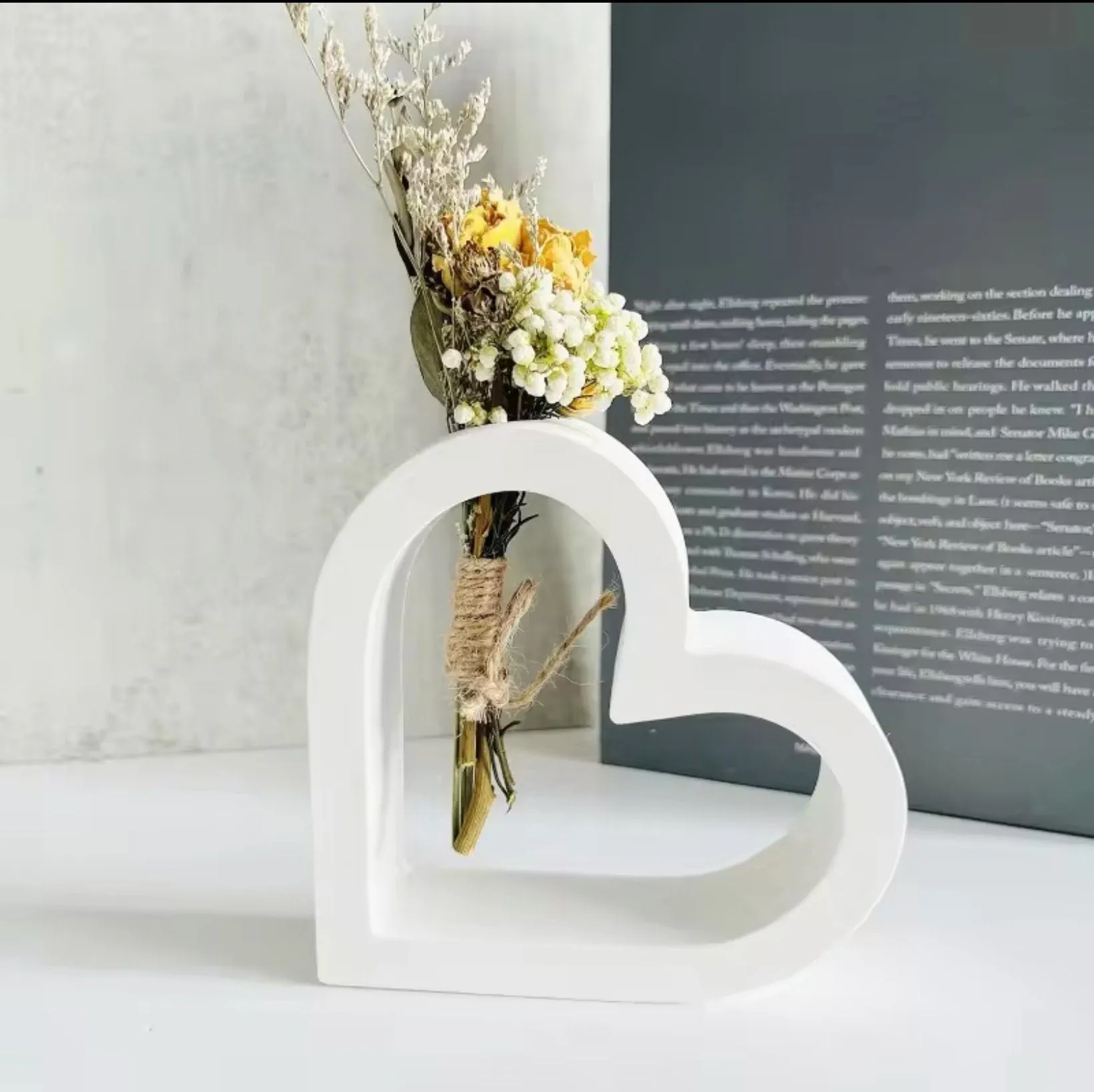 Hydroponic Vase - Heart Shaped Propagation Station - Room Diffuser