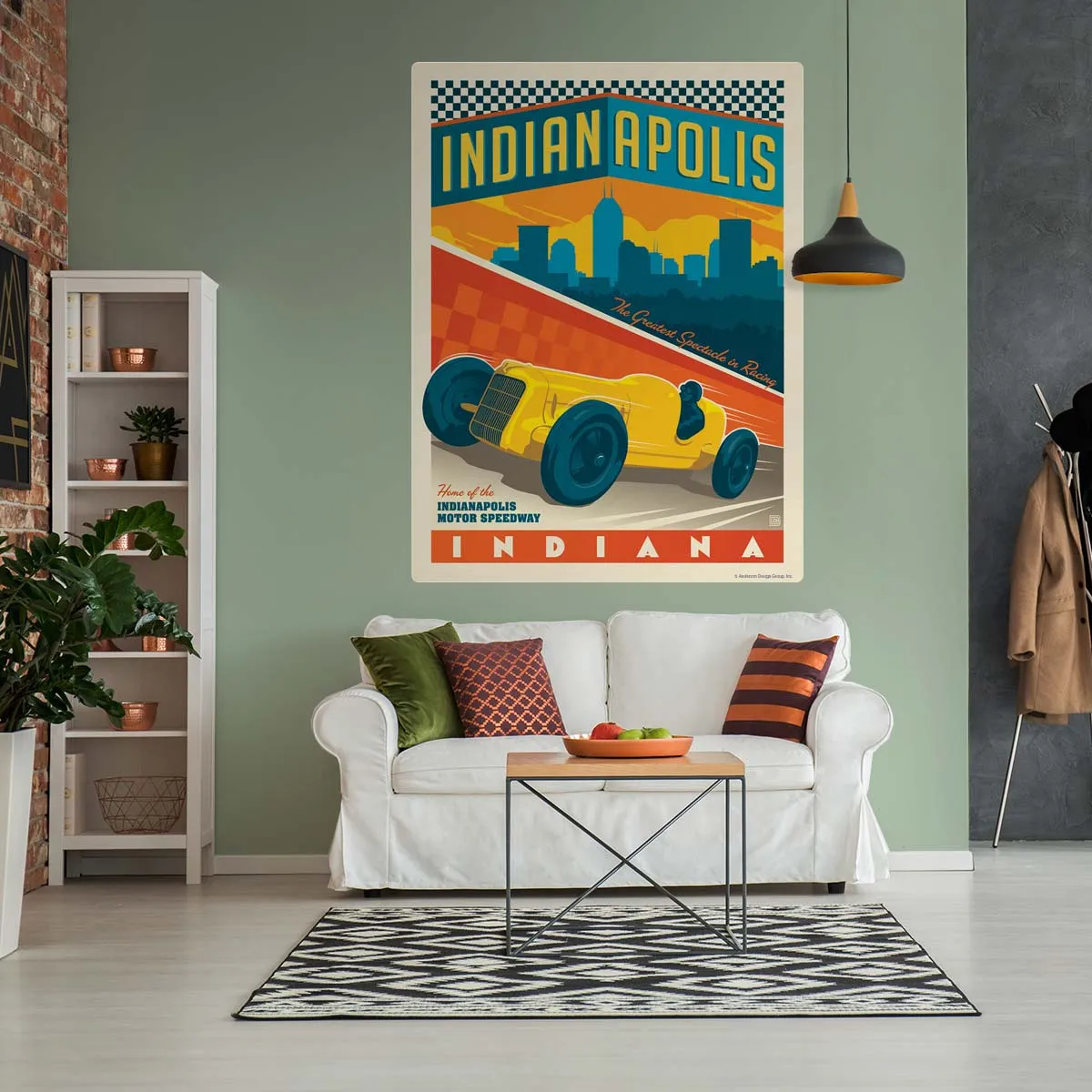 Indianapolis Motor Speedway Indiana Decal