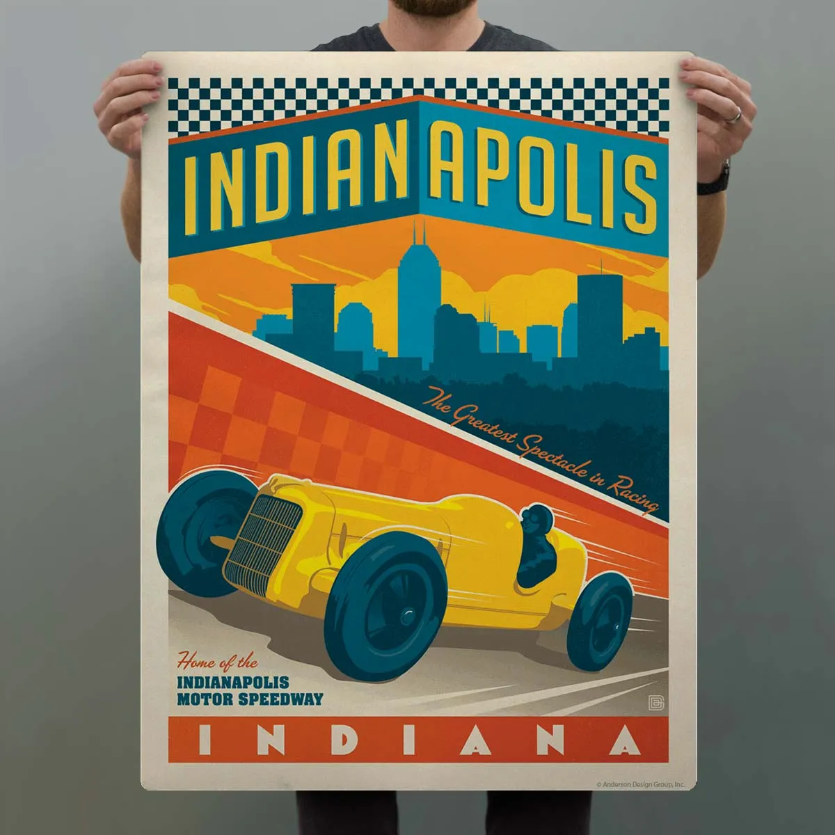 Indianapolis Motor Speedway Indiana Decal