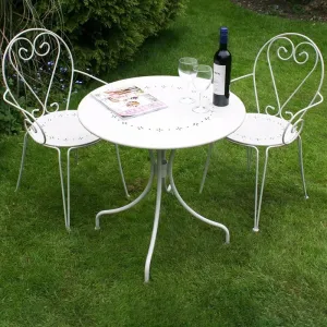 Isabel Iron Balcony Set Beige