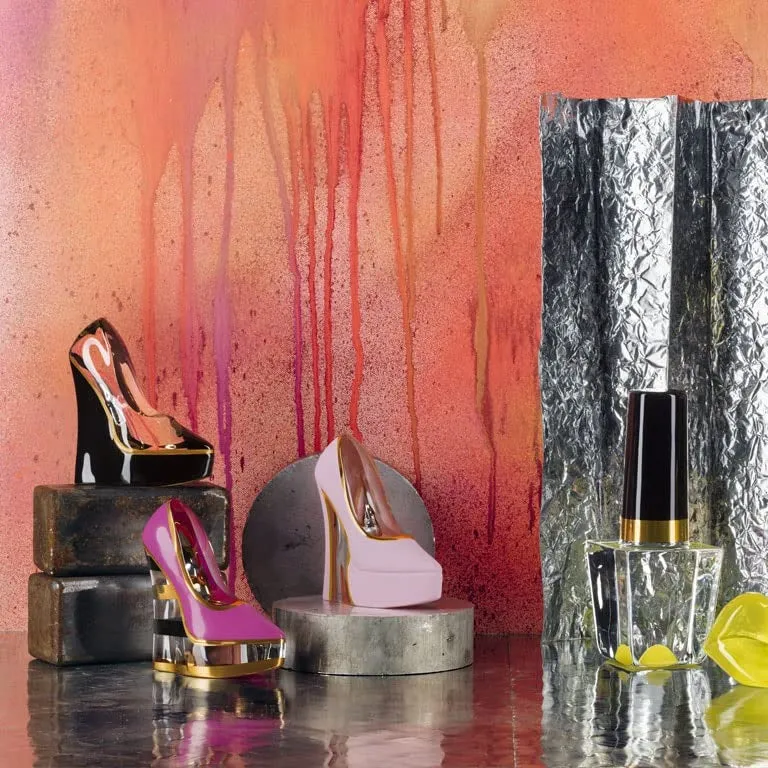 Kosta Boda Glass Object Make Up Nail Polish