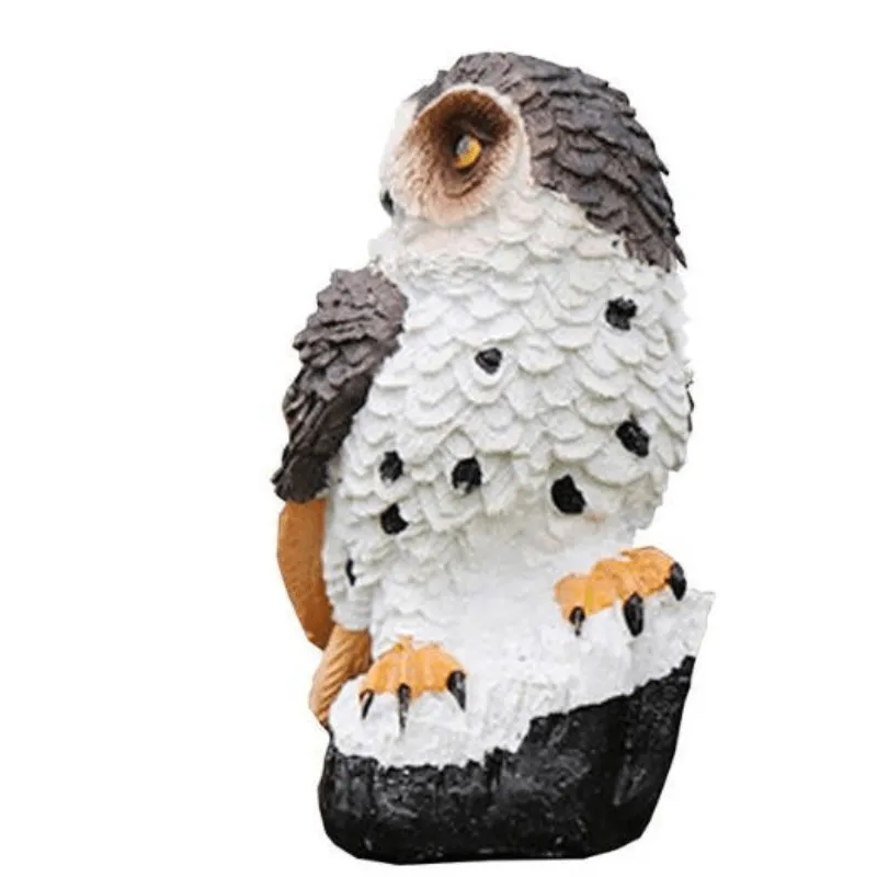 LED Garden Owl Solar Lights