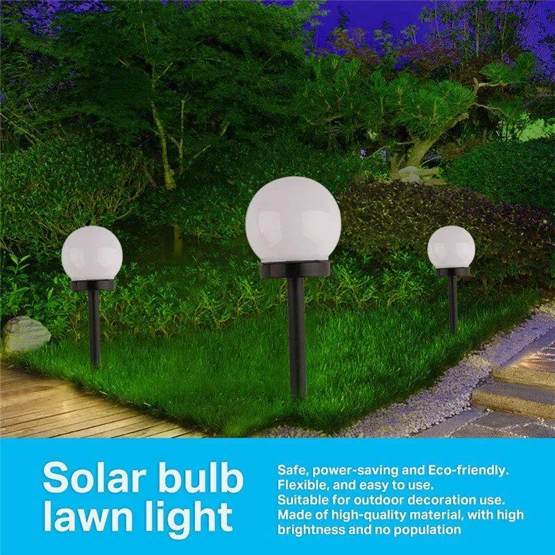 LED Solar Garden Lights – Waterproof Outdoor Lawn Lighting