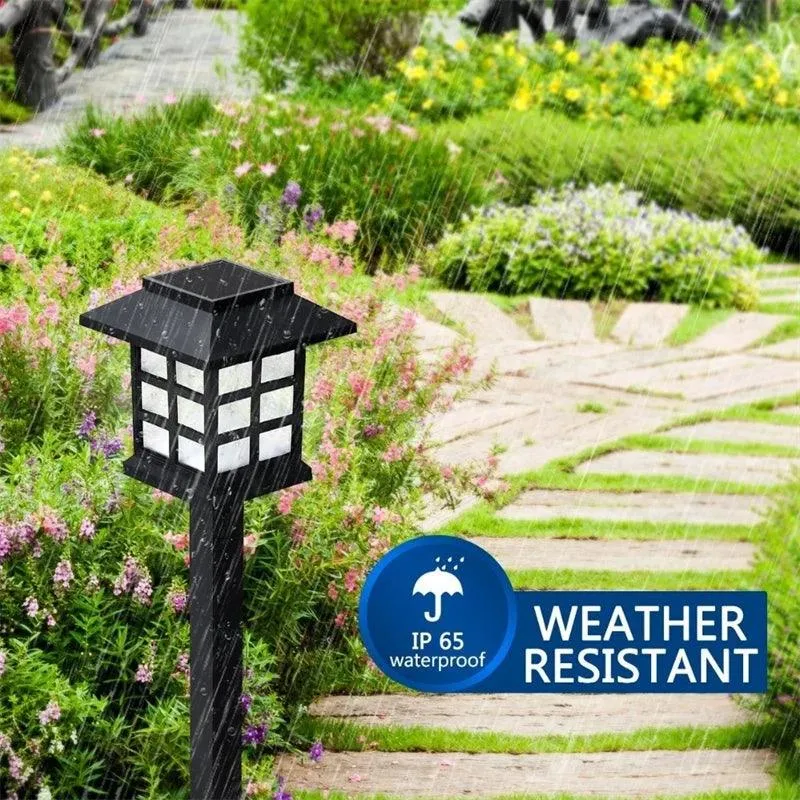 LED Solar Pathway Lawn Lights