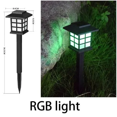 LED Solar Pathway Lawn Lights