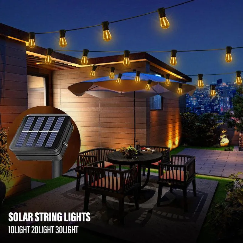 LED Solar String Lights – Waterproof Decorative Outdoor Lighting