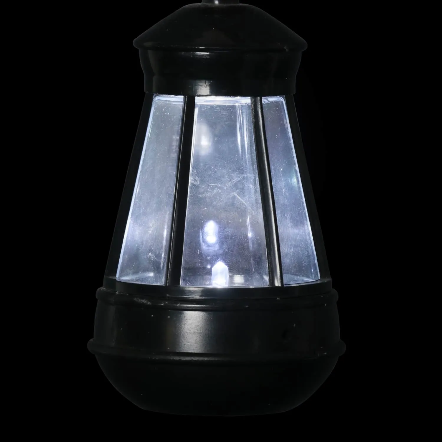 Little Boy Garden Statue with Solar Lantern, 17 Inches