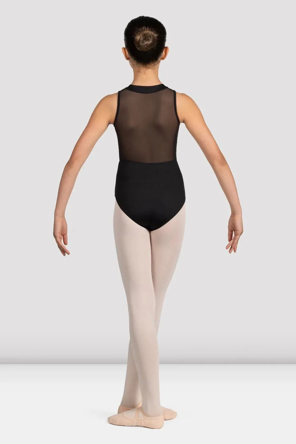 M491C Girls Mirella Glow Girl Zip Front Leotard - Select Size