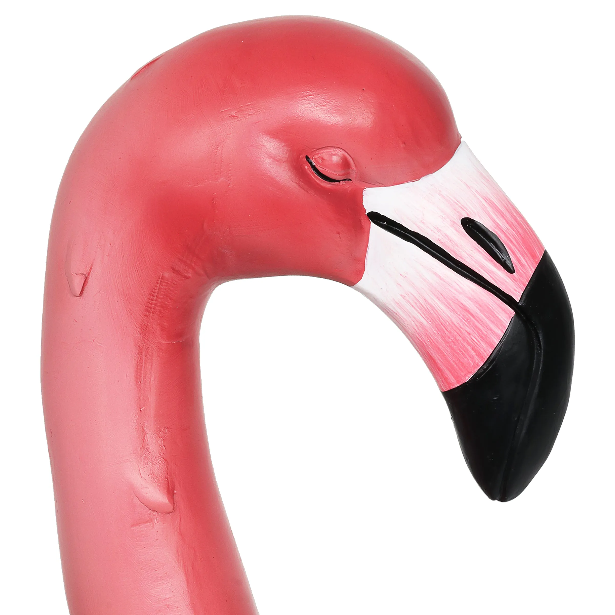 Meditating Yoga Flamingo in Lotus Pose Garden Statue, 16 Inch