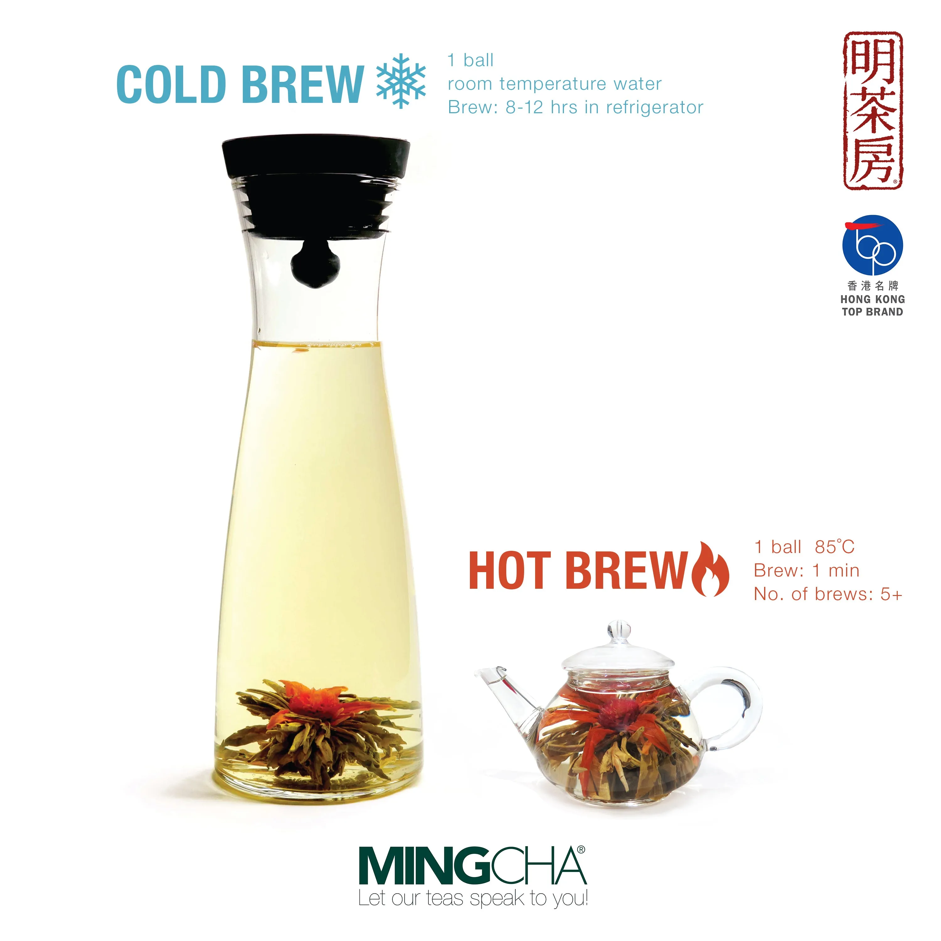 MINGCHA Floral Set