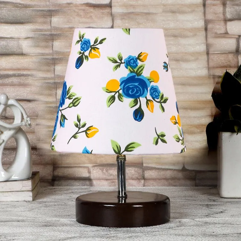 Mita Blue Fleur Table Lamp
