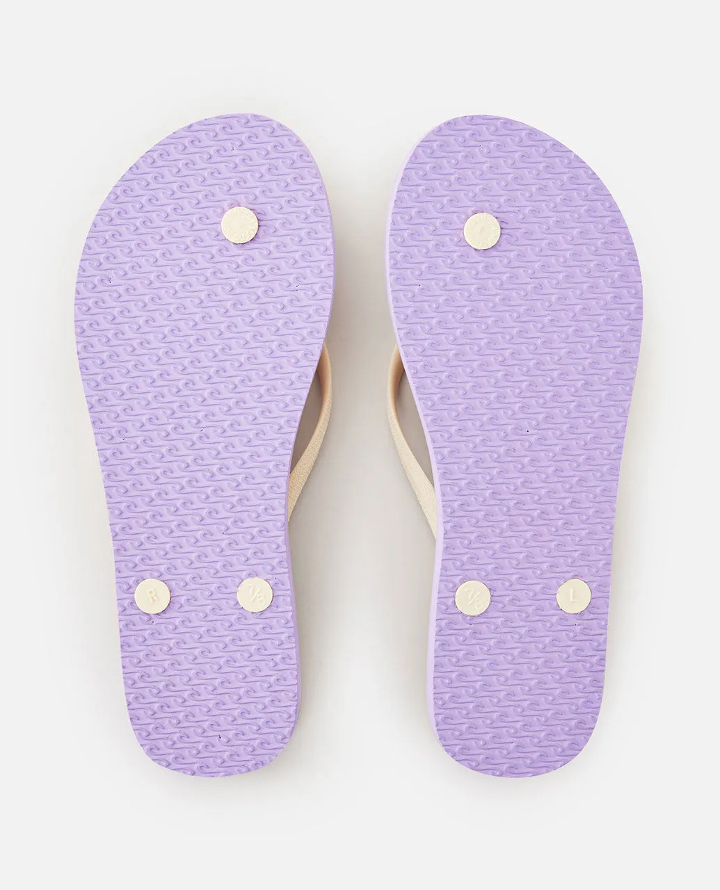 Mixed Bloom Open Toe - Lilac