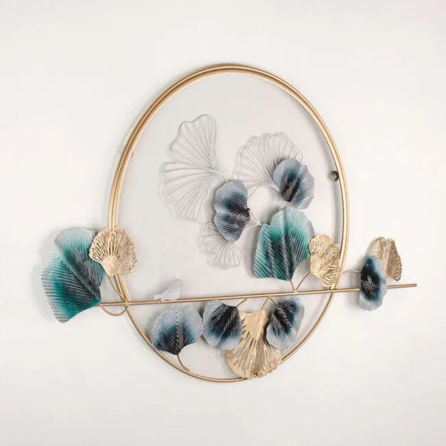 Modern Bird Leave Wall Art