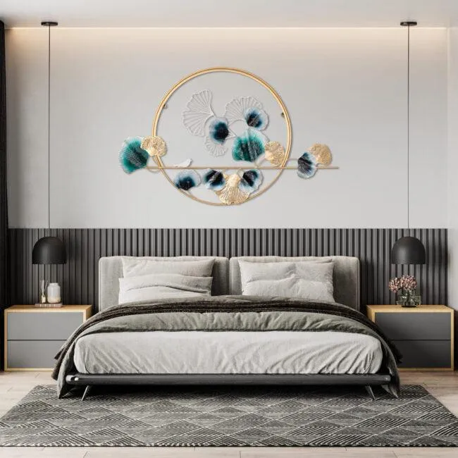 Modern Bird Leave Wall Art