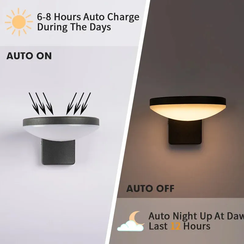 Modern Solar Garden Wall Light For Your Villa Entrance