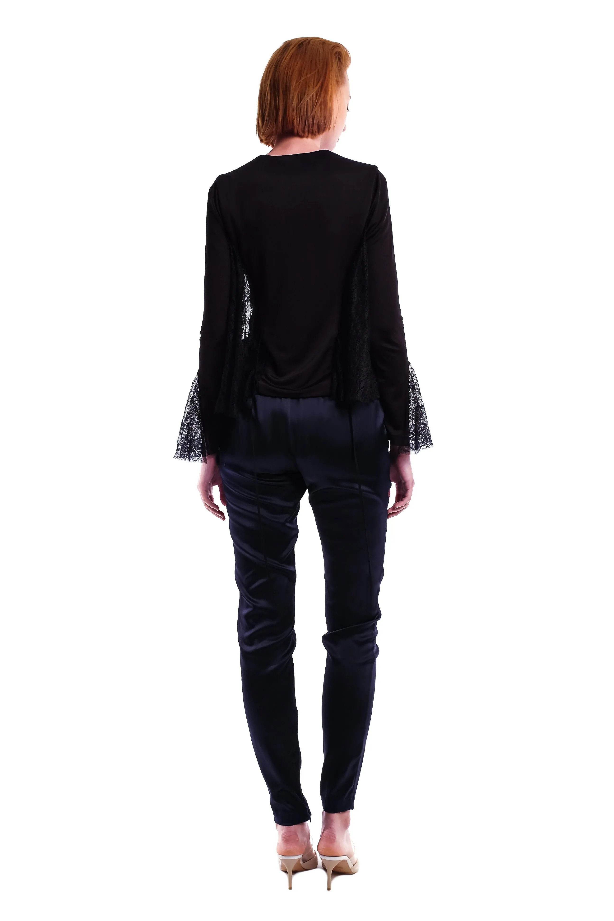 Nanci Lace Jersey Top