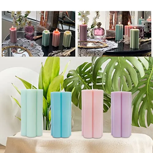 Non Toxic Candles Set of 4 - Scented Candles - Aesthetic Candle - Preppy Candles - Candles for Home Scented
