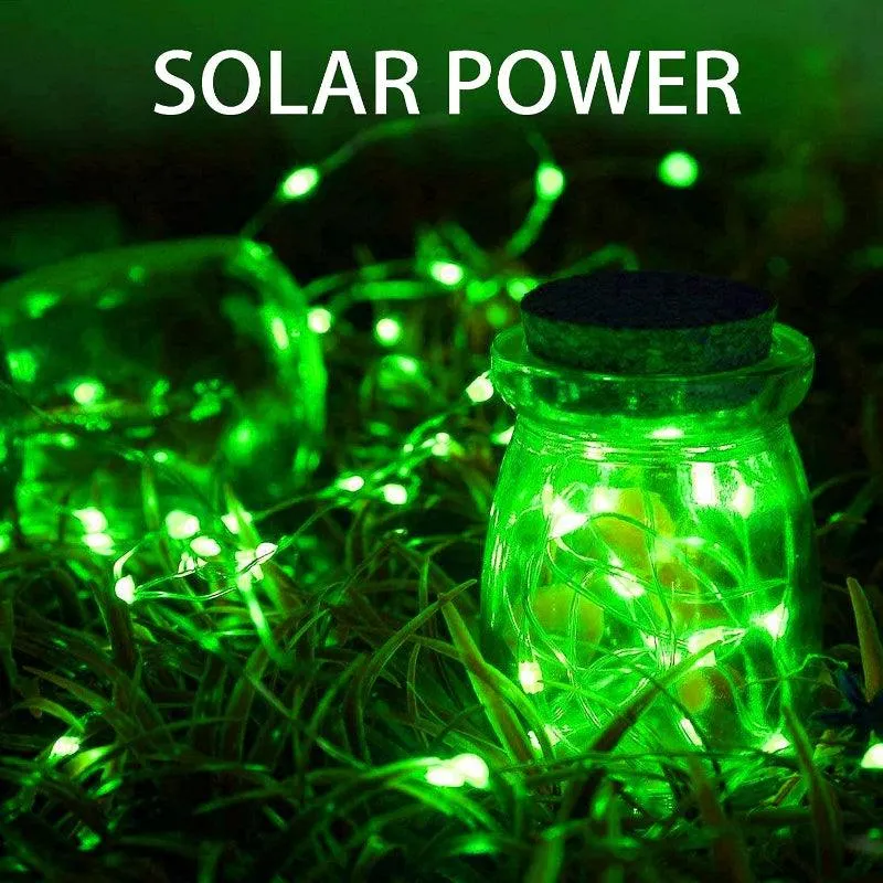 Pack 2 Fairy String Lights – Solar Powered LED Decor