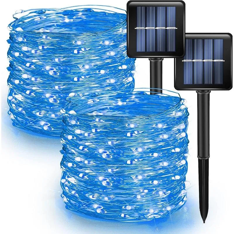 Pack 2 Fairy String Lights – Solar Powered LED Decor