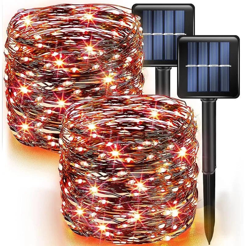 Pack 2 Fairy String Lights – Solar Powered LED Decor