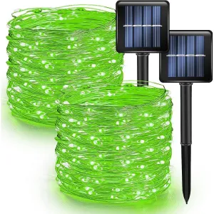 Pack 2 Fairy String Lights – Solar Powered LED Decor