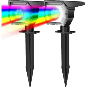 Pack 2 Solar Lights – Illuminate with Style and Versatility