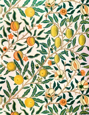 Pomegranate - William Morris Fruit Pattern Art - Posters